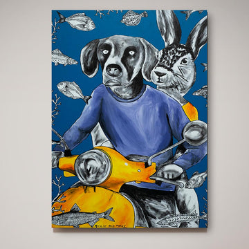 They Went for Gold! (Original Painting)