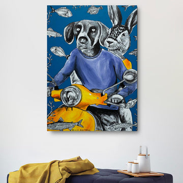 They Went for Gold! (Original Painting)