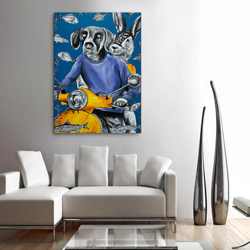 They Went for Gold! (Original Painting)