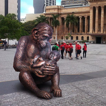 Wild Child (Bronze Sculpture)