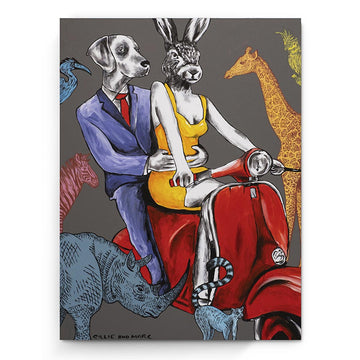 They Were Ready to Save Wildlife (Original Painting)