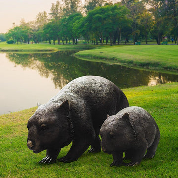 The Wombats Wobbled Around (Bronze Sculpture)