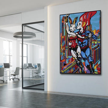 They were taking off in a big way (Original Painting)