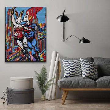 They were taking off in a big way (Original Painting)