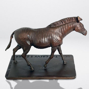 Love the Grevy's Zebra (Bronze Sculpture)