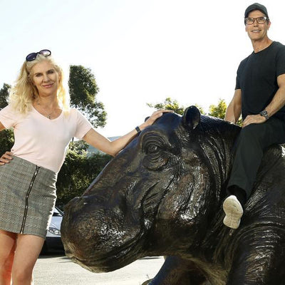 Gillie and Marc’s giant hippo wins two major Bayside Arts Festival awards