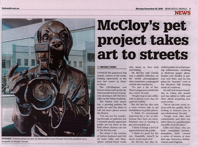 McCloy’s pet project takes art to the streets