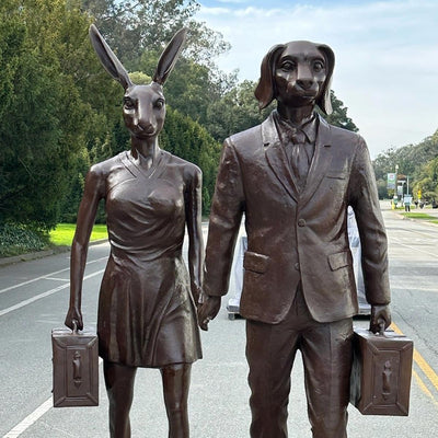 San Francisco’s Golden Gate Park Just Got Brand-New Bronze and Steel Statues
