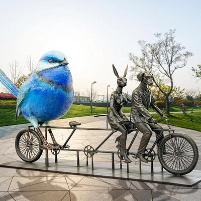 The Splendid Fairywren Loved Adventure with Rabbitwoman and Dogman