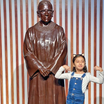 Ruth Bader Ginsburg statue unveiled in Brooklyn honors Women's History Month, 88th birthday