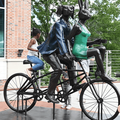 'Tandem Lovers': Artisphere sculpture gift unveiling