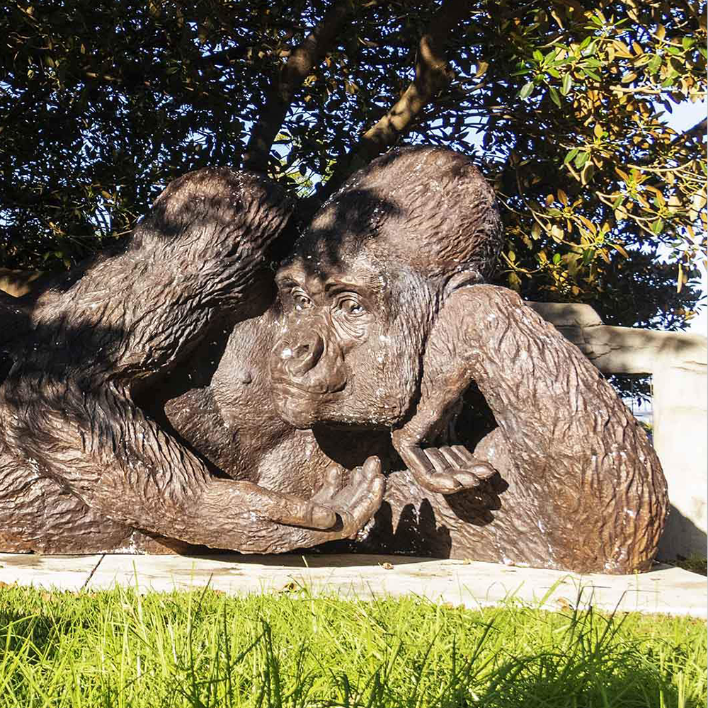 Taronga Zoo Is Now Home to the World's Largest Bronze Gorilla