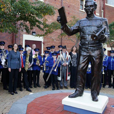 Alex Lithgow statue unveiling unearths treasures connected to The Invercargill March composer