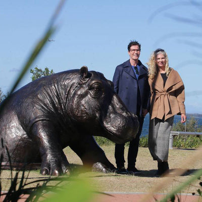 African ties to Bayside Council Arts Festival 2019 prize winning hippo creators