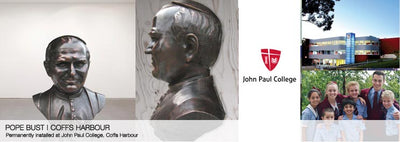 Pope John Paul Bust