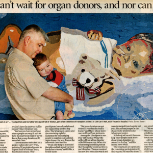 Life Can’t Wait for Organ Donors, and Nor Can Art.