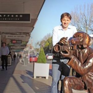 ‘Dogman’ sculpture worth $25,000 stolen from Sydney street