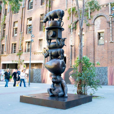 Chippendale has a brand-new sculpture from world-famous artists Gillie and Marc
