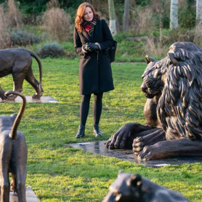 New life-sized lion exhibition opens in London
