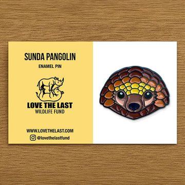 Sunda Pangolin (Enamel Pin)
