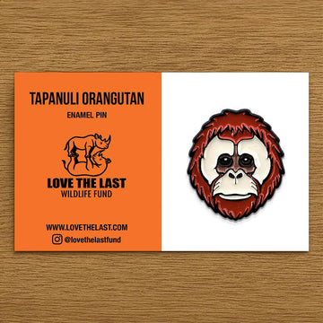 Tapanuli Orangutan (Enamel Pin)