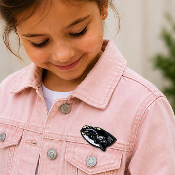 North Atlantic Right Whale (Enamel Pin)