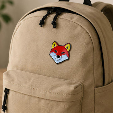 Red Wolf (Enamel Pin)