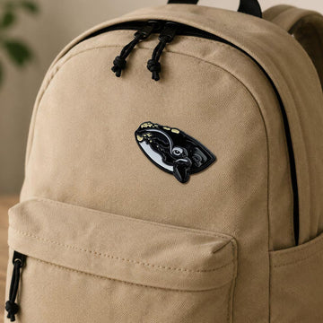 North Atlantic Right Whale (Enamel Pin)
