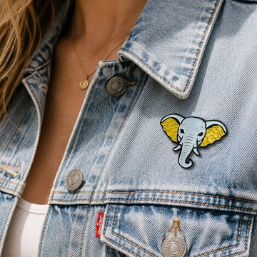 Sumatran Elephant (Enamel Pin)