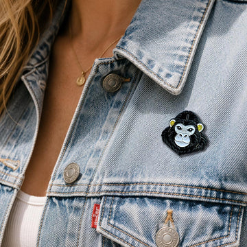 Mountain Gorilla (Enamel Pin)