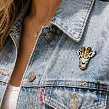 Masai Giraffe (Enamel Pin)
