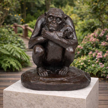 Chimp Love (Medium Bronze)