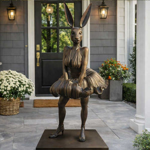 Marilyn Rabbitwoman is Glowing (Bronze Sculpture) – Gillie and Marc®