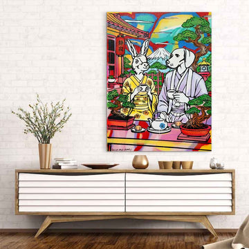 A Cup of Love in Japan (Original Painting)