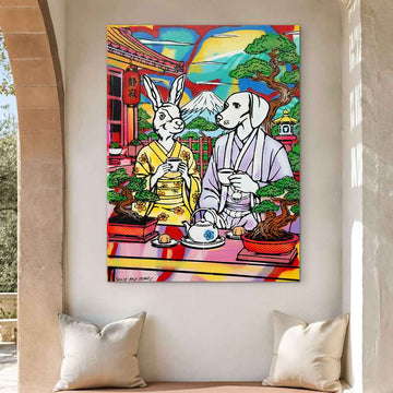 A Cup of Love in Japan (Original Painting)