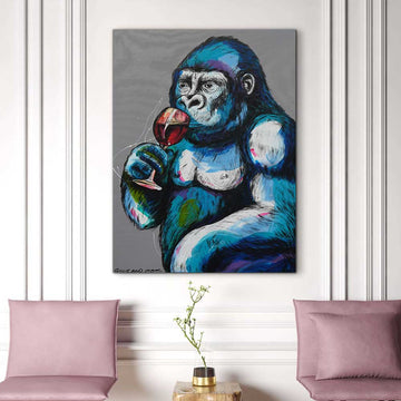 A Drop of Red (Original Painting)