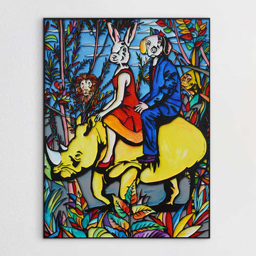 A Lifetime in the Jungle (Original Painting)