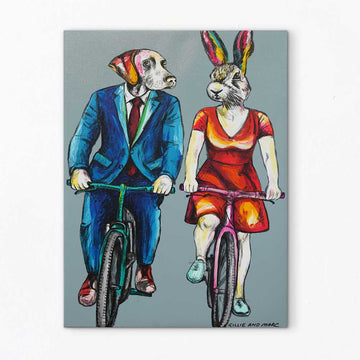A Long Ride Home (Original Painting)
