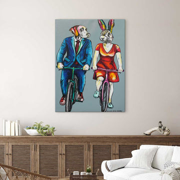 A Long Ride Home (Original Painting)