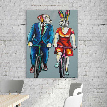 A Long Ride Home (Original Painting)