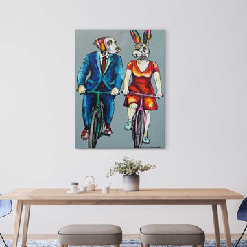 A Long Ride Home (Original Painting)