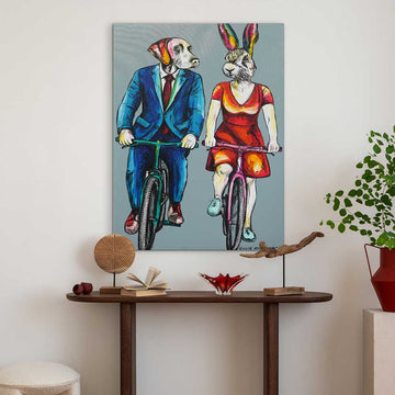 A Long Ride Home (Original Painting)