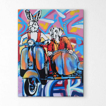 A Love That Never Lets Go (Original Painting)