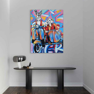 A Love That Never Lets Go (Original Painting)