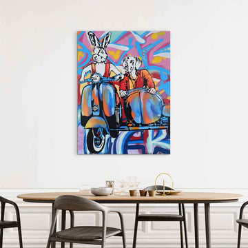 A Love That Never Lets Go (Original Painting)