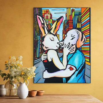 A New York Kiss (Original Painting)