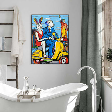 A Ride They Would Never Forget (Original Painting)