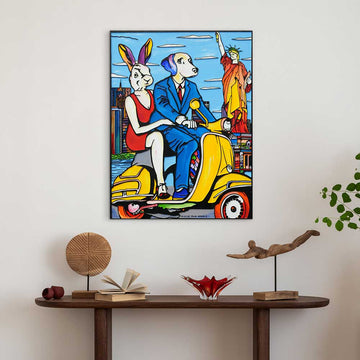 A Ride They Would Never Forget (Original Painting)