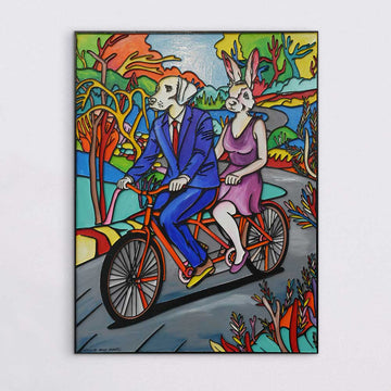 A journey to Far Away Lands (Original Painting)