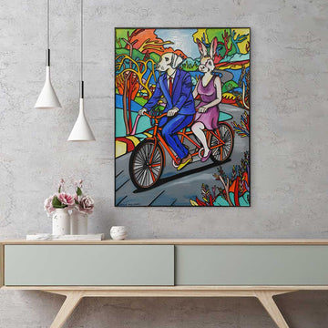 A journey to Far Away Lands (Original Painting)